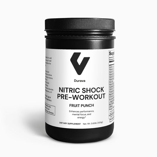 Nitric Shock Pre-Workout Powder (Fruit Punch)
